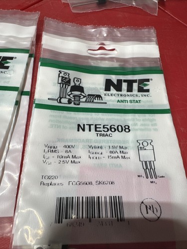 Nte5608 triac - nte5608,